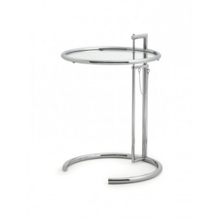 Adjustable Table E 1027 chrom Eileen Gray Classicon